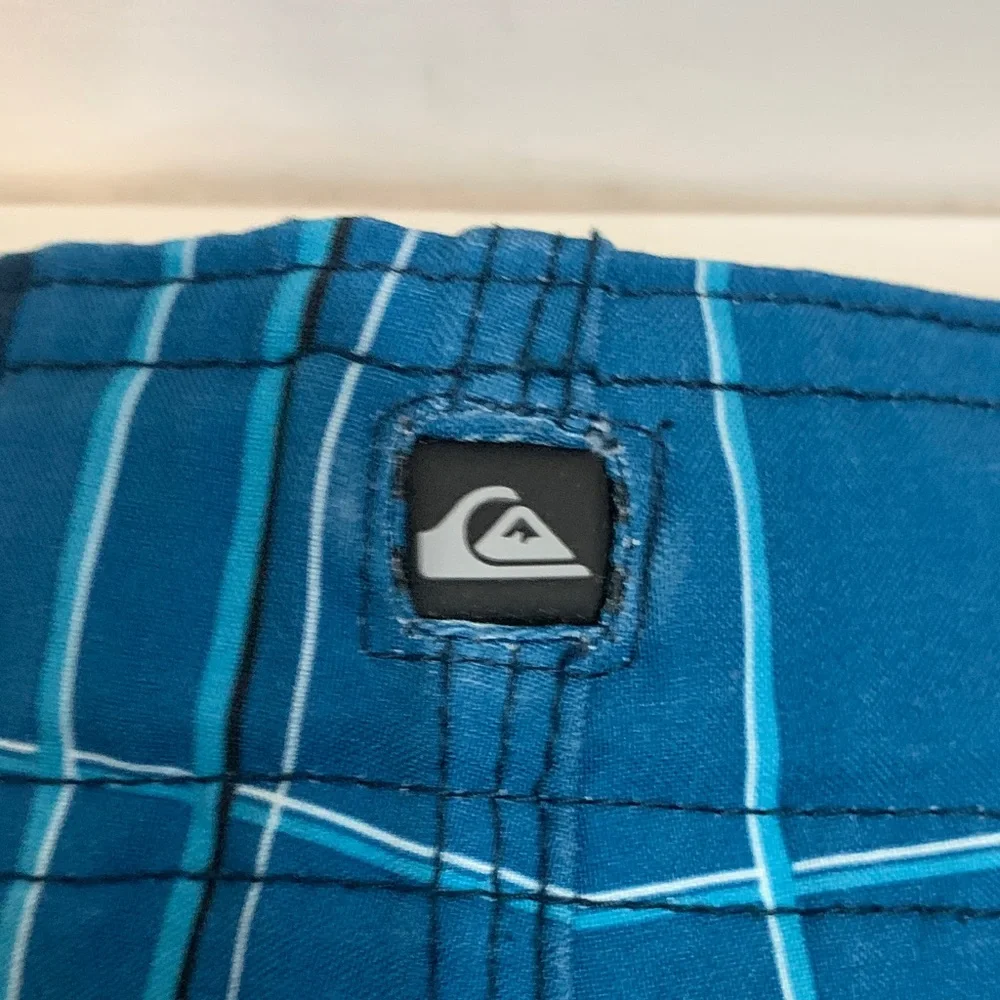 Quiksilver Kids Swim Trunks - Blue,‎ Yellow, Orange